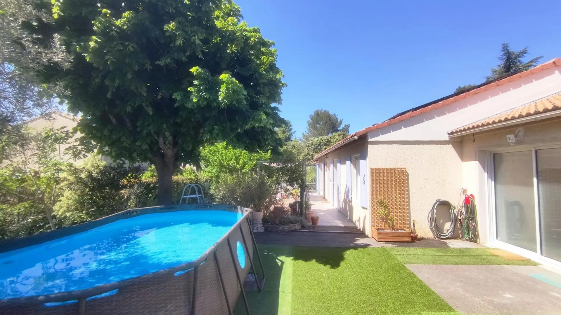 Le Jardin Des Rocailles - Villa 4 Chambres Climatisee Avec Piscine A Deux Pas D'Avignon Villeneuve-les-Avignon