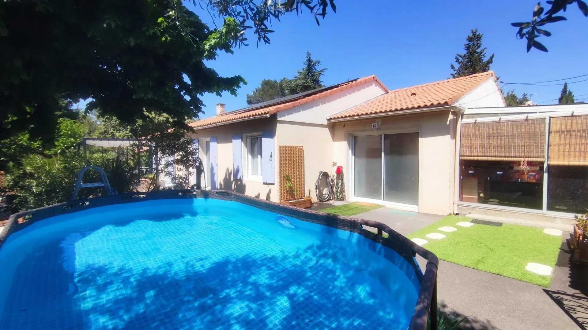 Le Jardin Des Rocailles - Villa 4 Chambres Climatisee Avec Piscine A Deux Pas D'Avignon Villeneuve-les-Avignon France